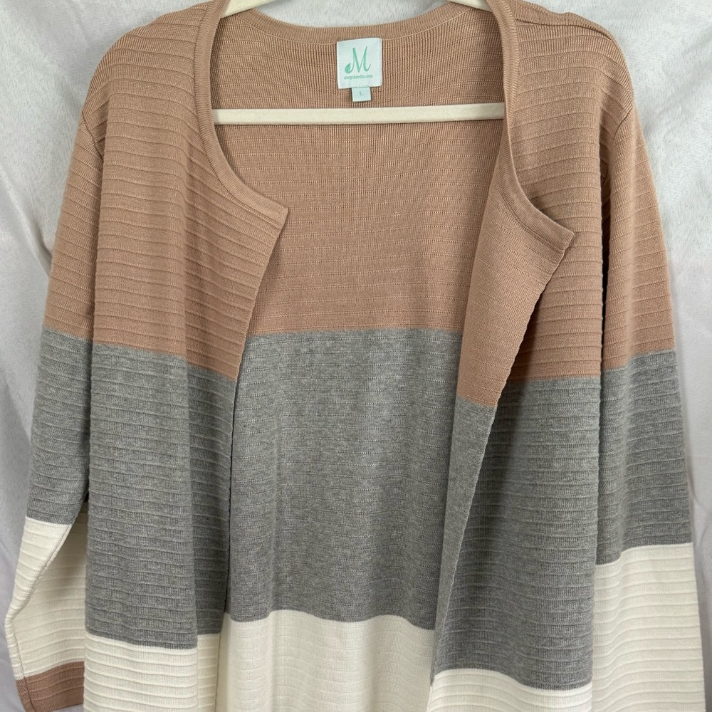 Shop the mint Long Multi Colored Cardigan